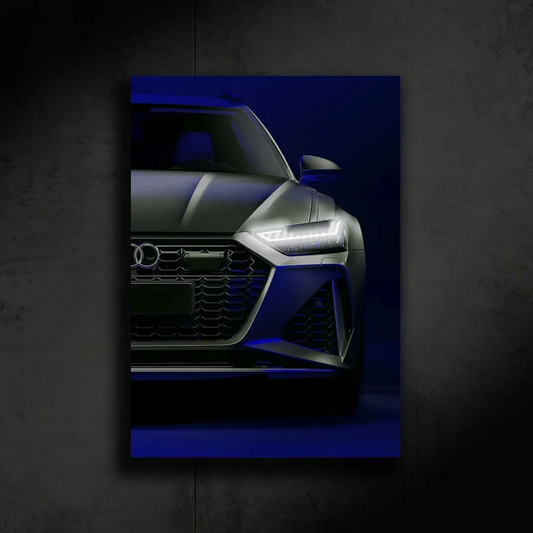 Audi RS6 Avant NEON POSTER