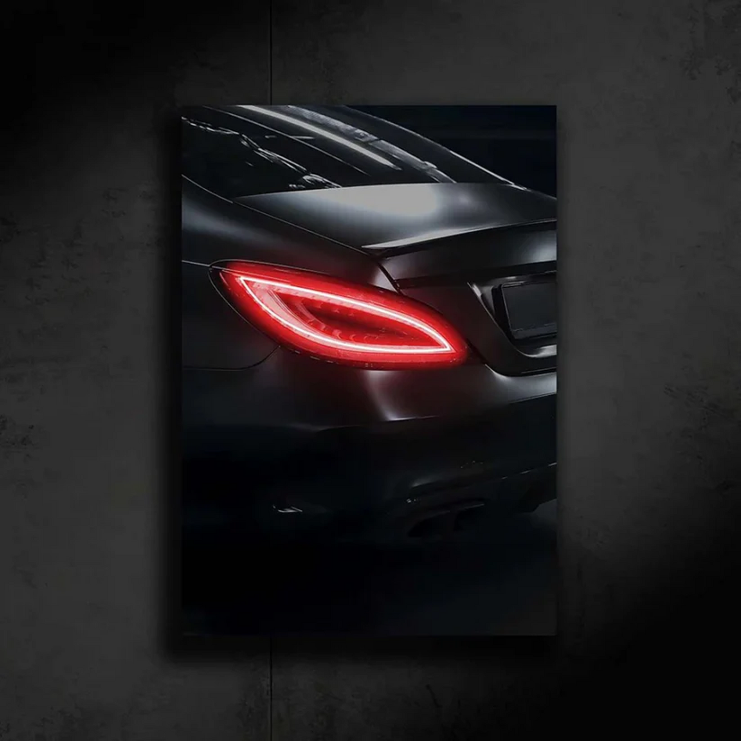 Mercedes CLS 63 AMG NEON POSTER