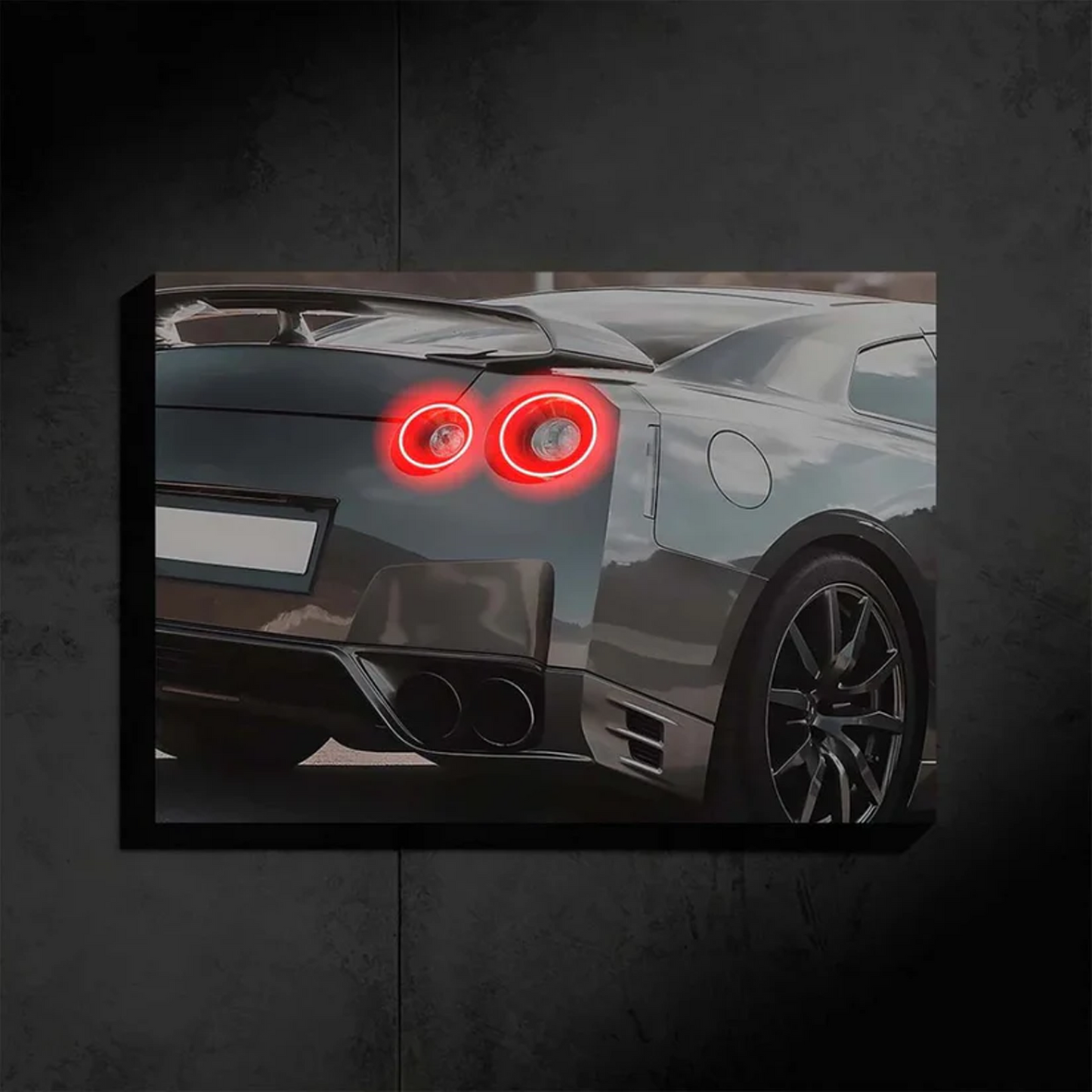 Nissan GTR R35 NEON POSTER