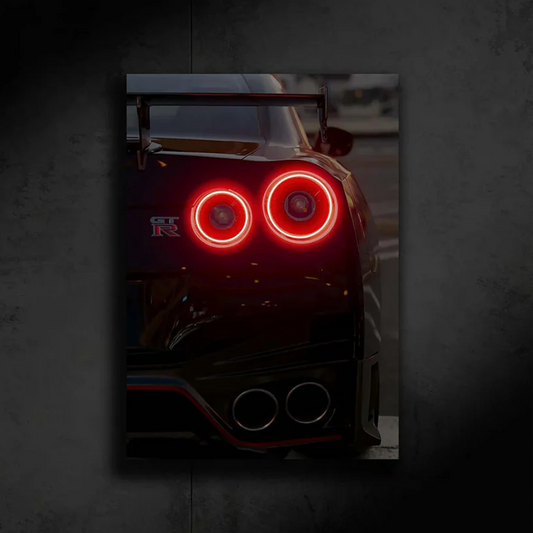 Nissan GTR R35 Nismo NEON POSTER