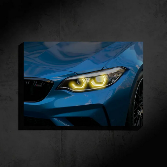 BMW M2 Competition NEON POSTER